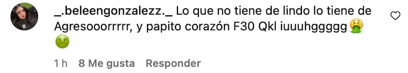 El productor y pareja de Fran Maira se llenó de críticas.