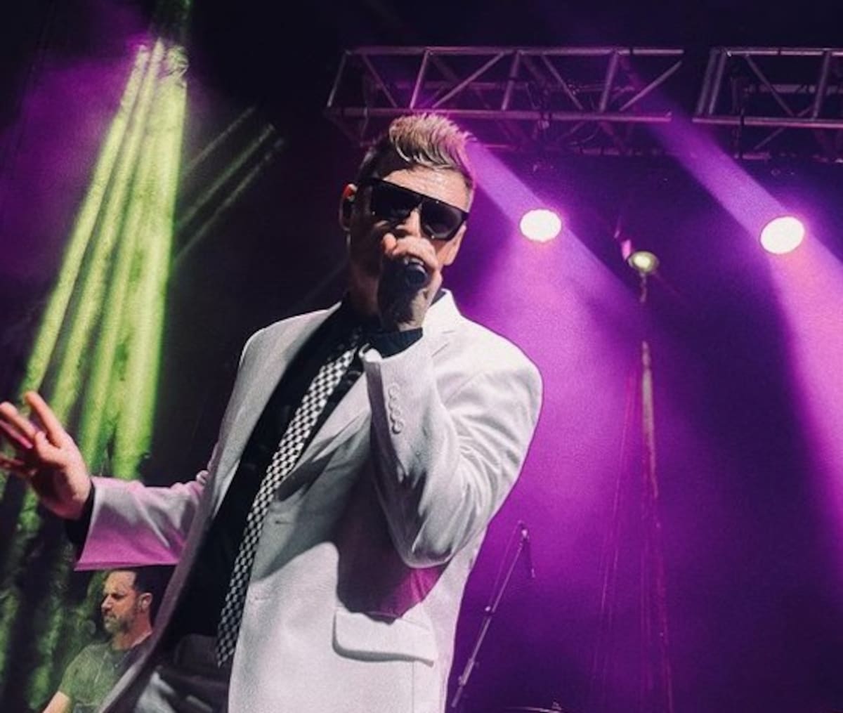 Nick Carter en Chile. Créditos: Instagram