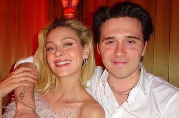 Nicola Peltz celebra por adelantado el cumpleaños de Brooklyn Beckham desde un cuarto de hotel