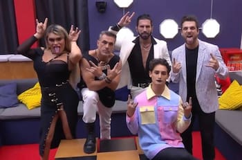 “Team Infierno” cumple su promesa y se pasean sin ropa por “La Casa de los Famosos México”