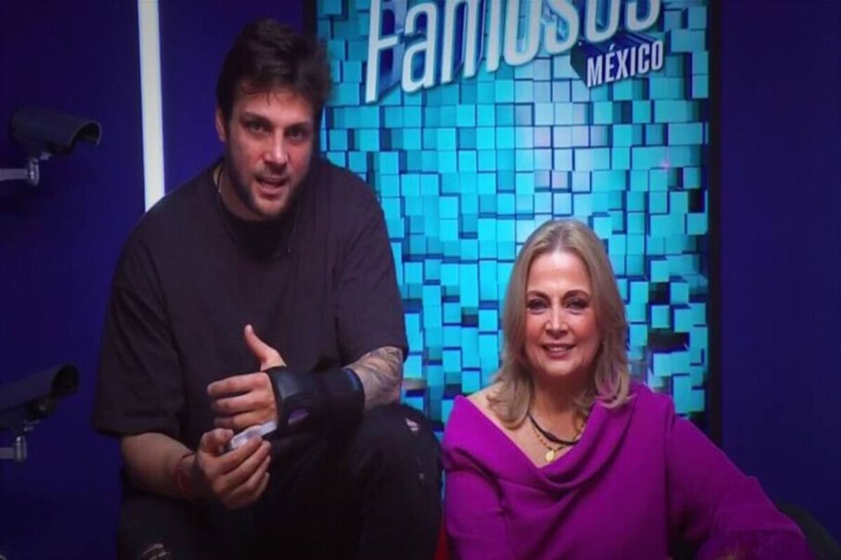 La mamá de Nicola viajó desde Perú para apoyar a su hijo en la recta final de "La Casa de los Famosos México".