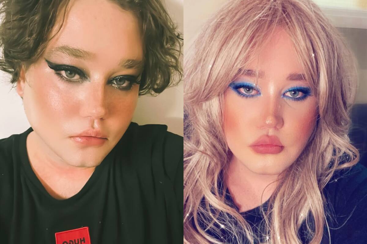 El influencer se dedica también a su gran pasión por el maquillaje.