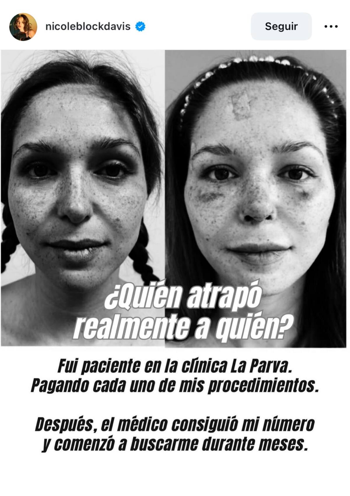 A través de su Instagram
Foto: Instagram @nicoleblockdavis