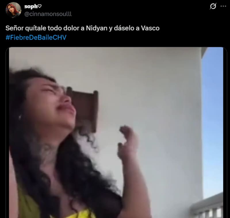 La española fue eliminada de Fiebre de Baile y generó varias reacciones en redes sociales.