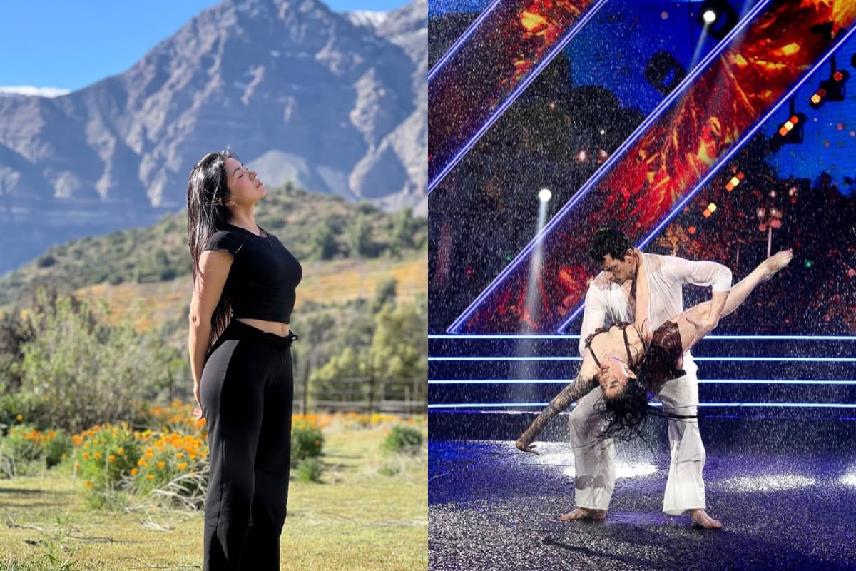 La expareja de Fiebre de Baile que fue captada muy romántica.