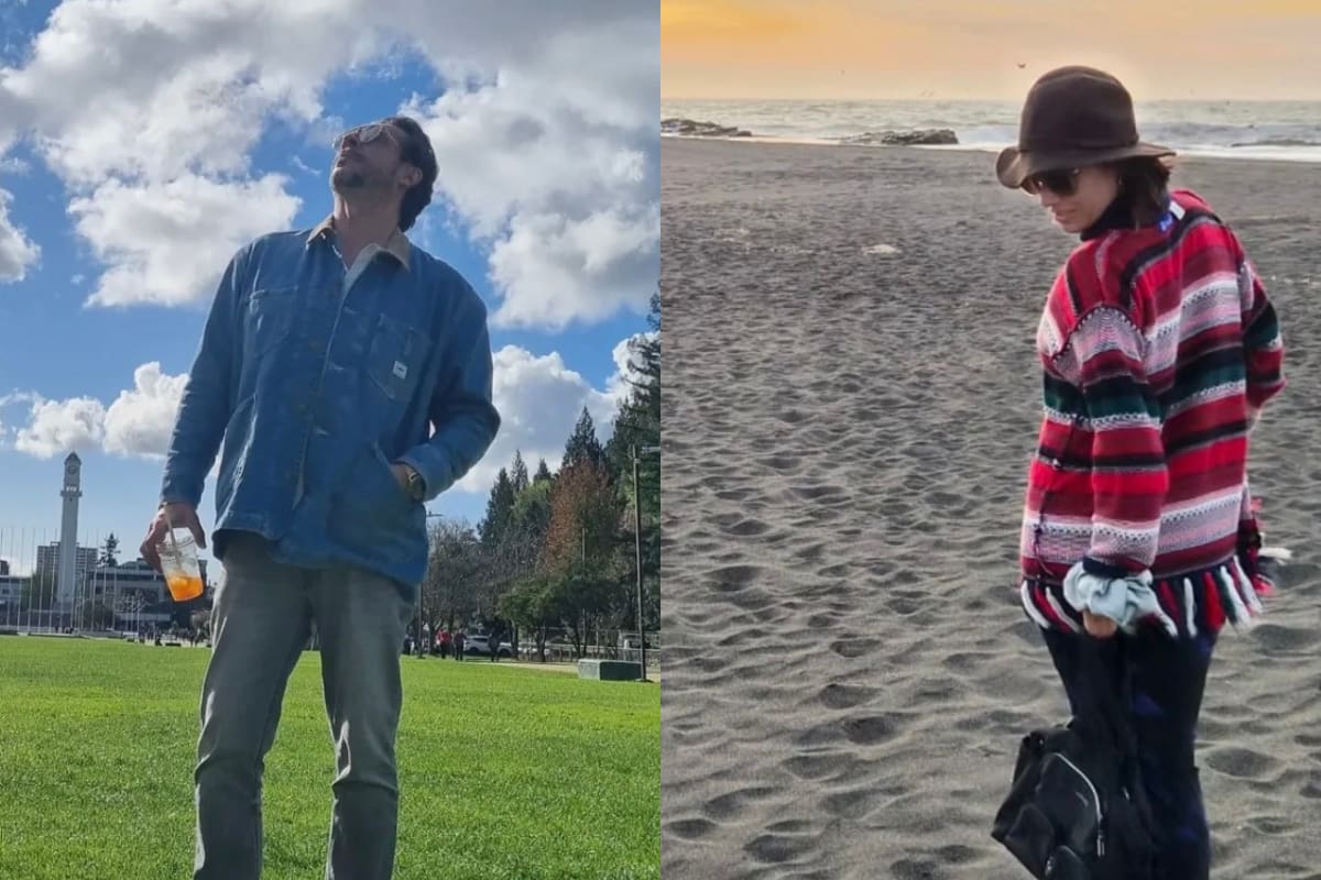 Filtran fotos de un destacado periodista y una popular actriz.