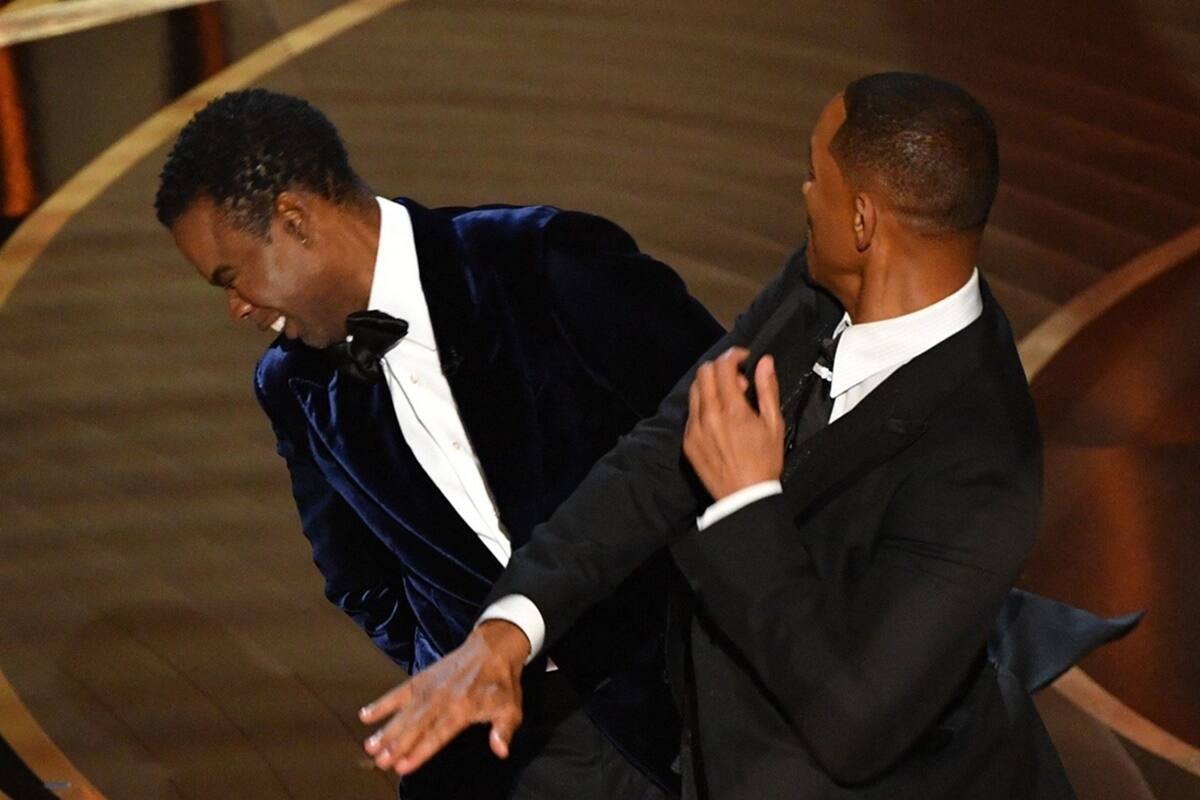 Oscar 2023 Will Smith protagonizó uno de los momentos más incómodos de la historia de los Oscar - Créditos: Twitter