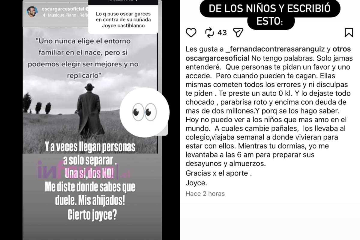 El actor se lanzó sin filtro contra Joyce Castiblanco.