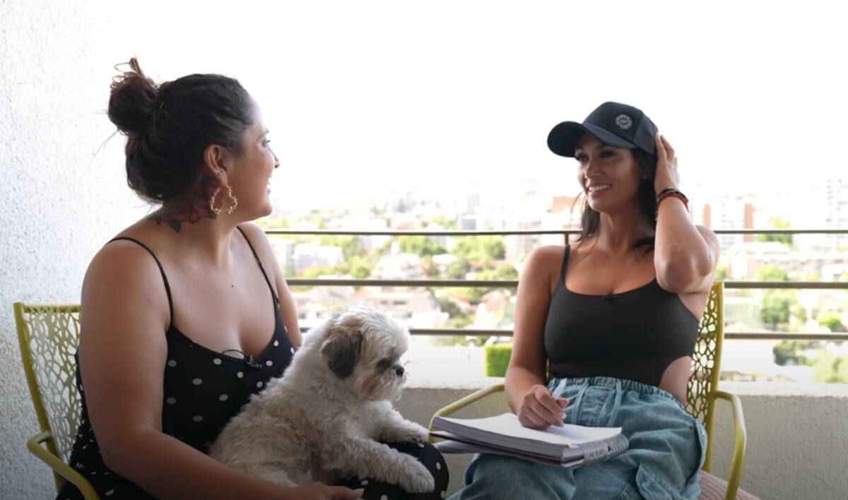 Pamela Díaz reveló que su sueño es viajar con sus amigas. Foto: Youtube.