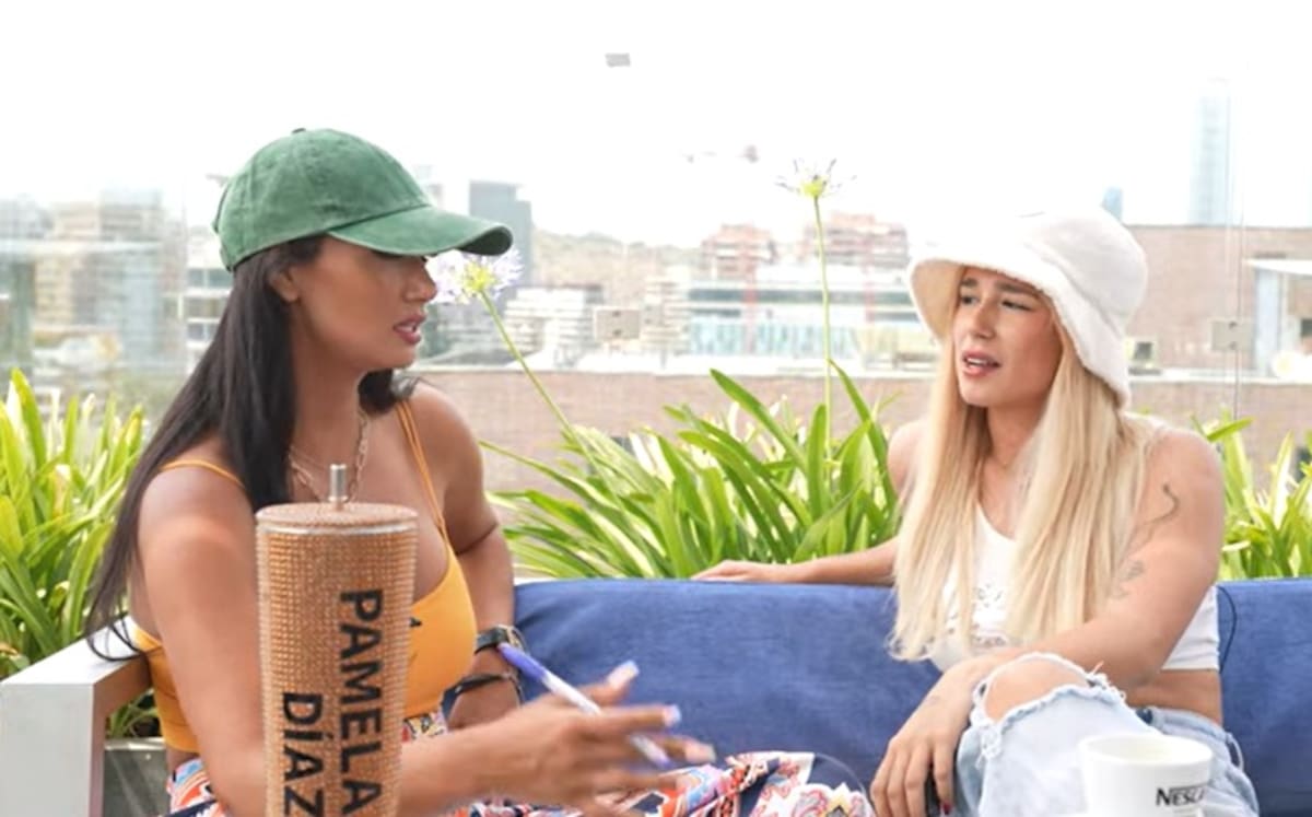 Pamela Díaz y Guarén se rieron de Nicole Block. Créditos: Pantallazo YouTube