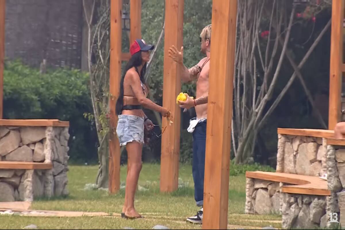 Pamela Díaz y Junior Playboy casi a los golpes en "Tierra Brava"