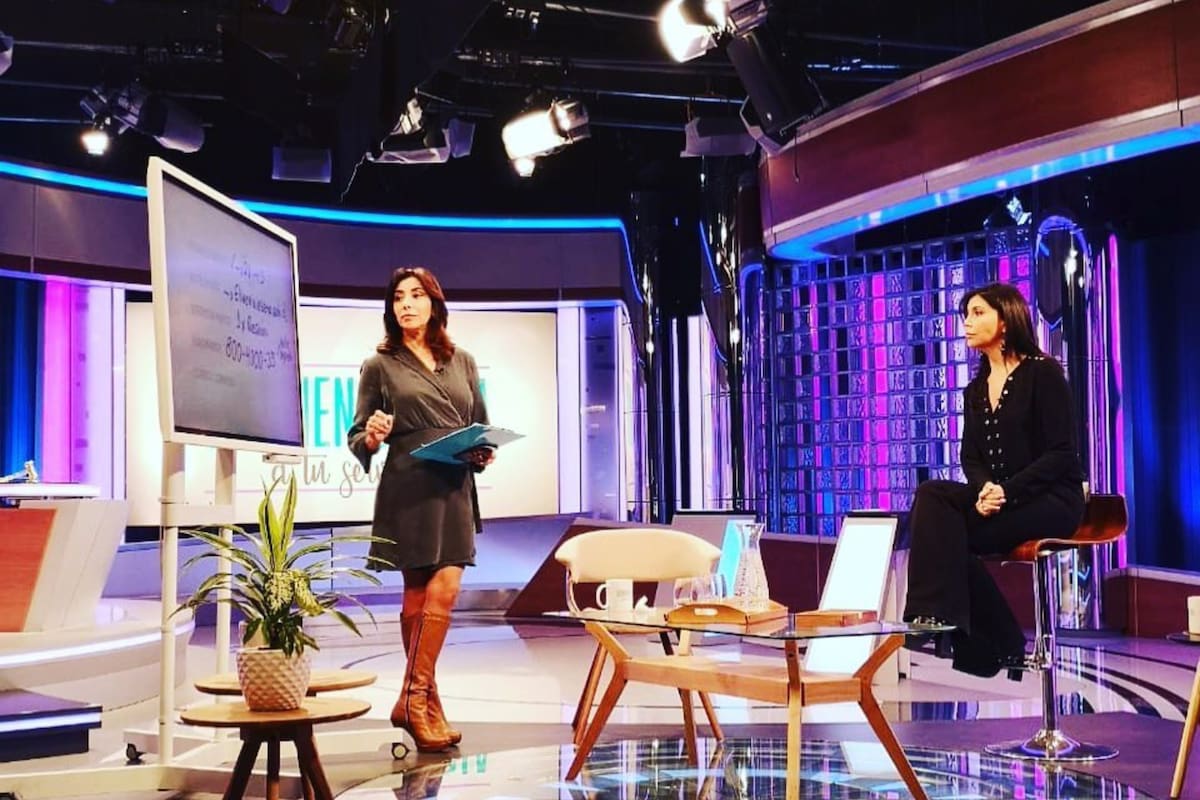 Juntas en TVN. Foto: Instagram.