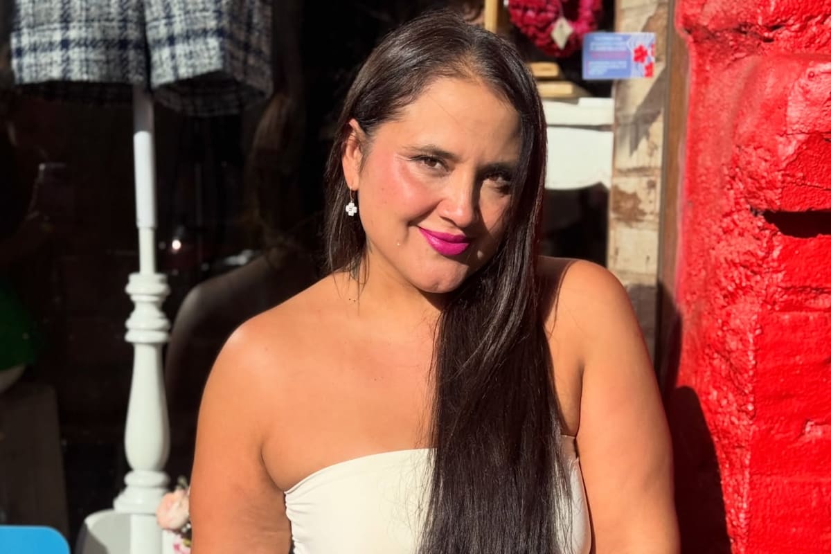 Presentó a su pololo en Canal 13. Foto: @pameleiva