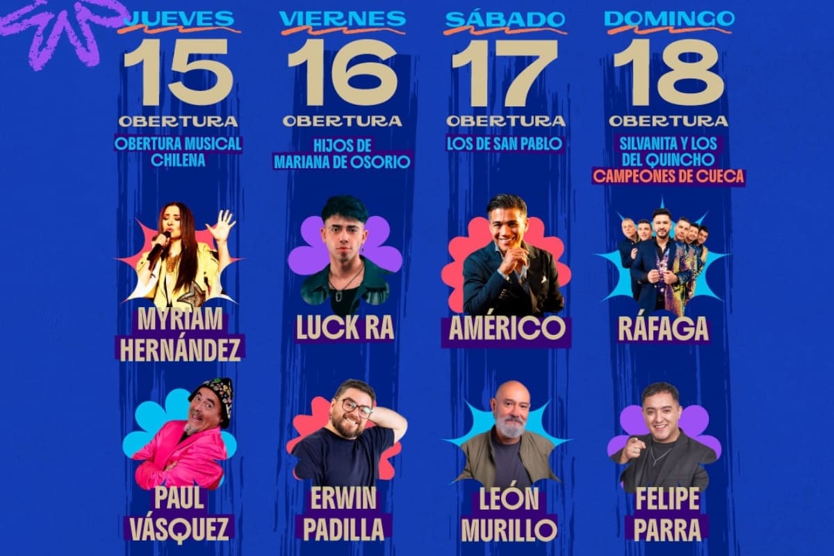 El humorista será parte de la segunda noche.