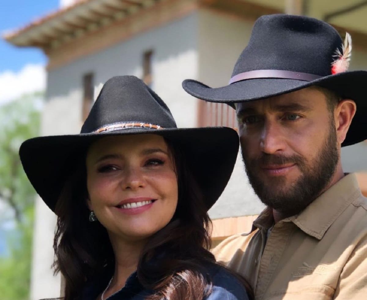 Pasión de Gavilanes Natasha Klauss y Michel Brown entusiasman a los fanáticos de Sara y Franco - Créditos: Instagram
