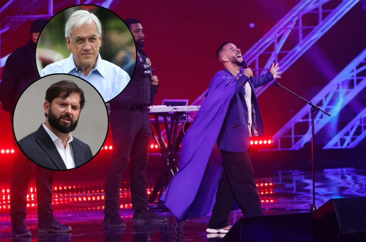 La reacción del público de Viña cuando Pastor Rocha mencionó a Piñera y Boric: “Mira cómo me tienes el país...”