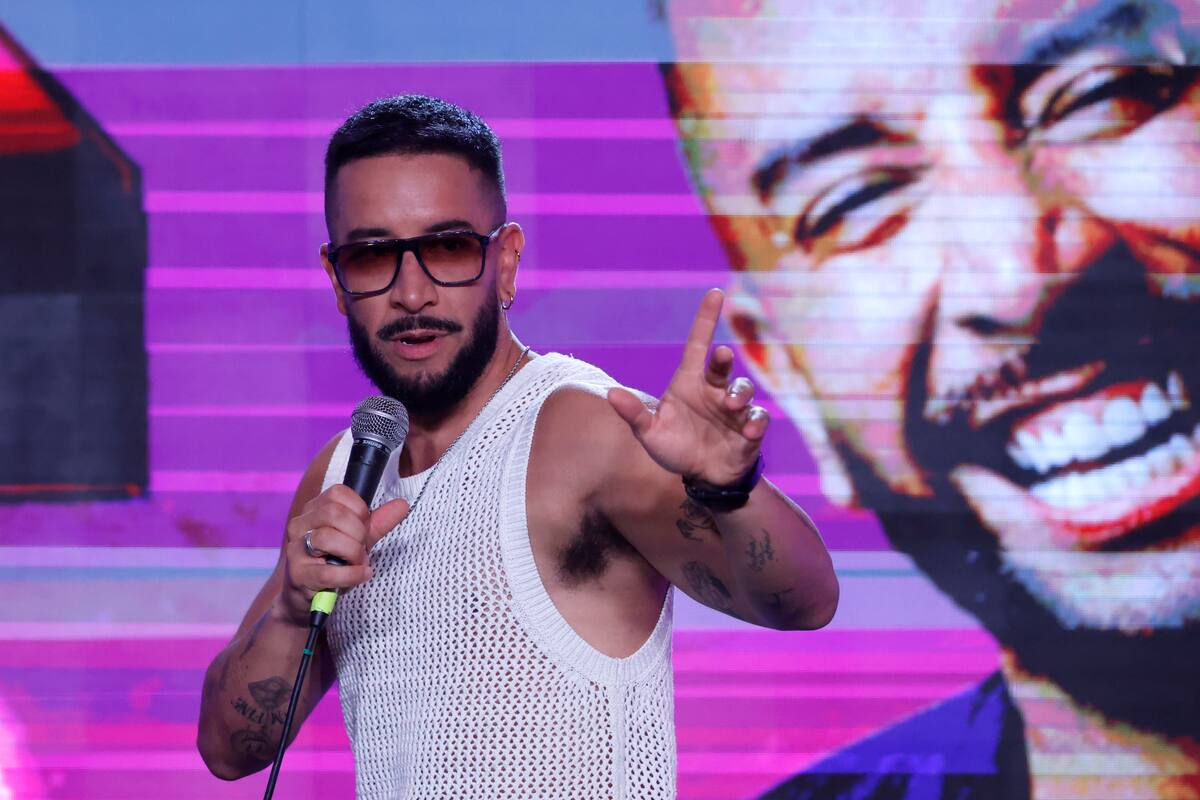 Conferencia de prensa del comediante Pastor Rocha, realizada en el Hotel Sheraton Miramar. Foto: Sebastian Cisternas/ Aton Chile