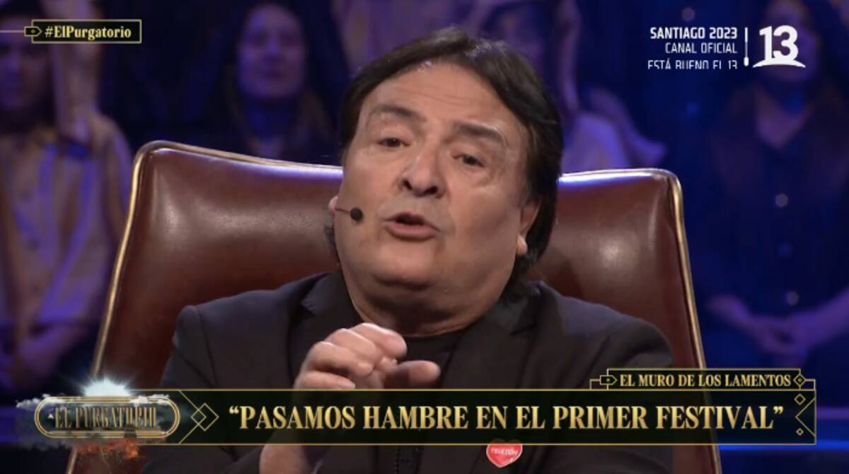 Patricio Mejías en "El Purgatorio". Foto: Canal 13.