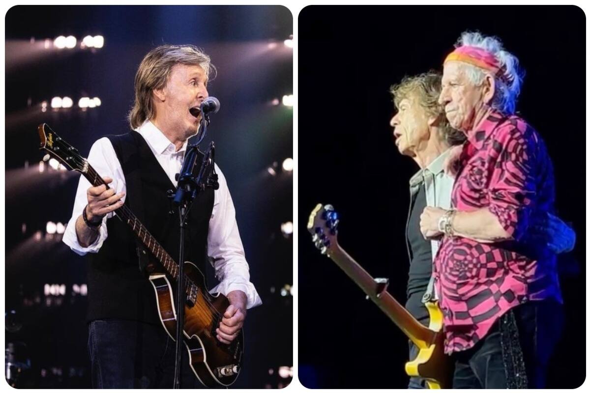 Paul McCartney y The Rolling Stones - Créditos: Especial / Instagram