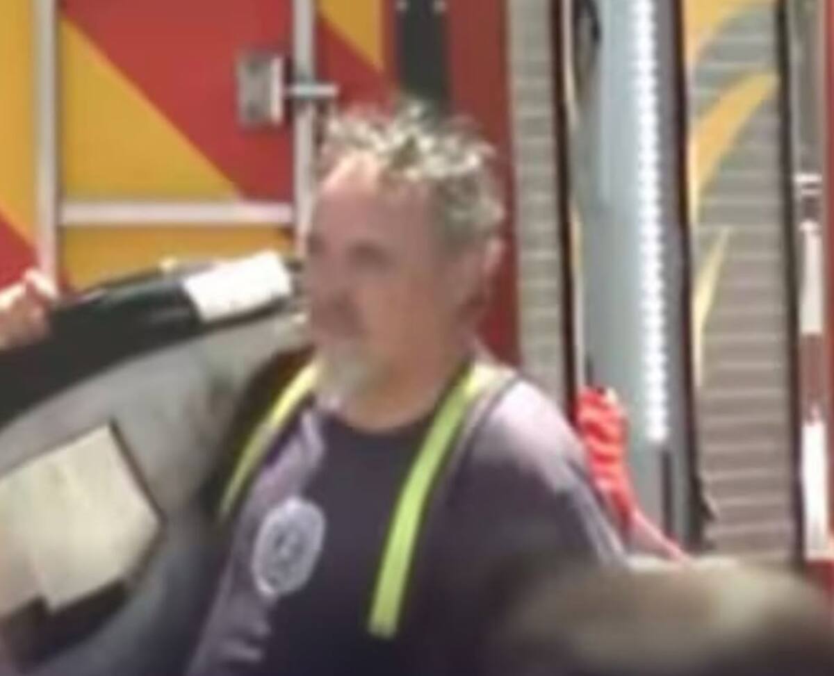 El Flaco resulto herido en incendio.