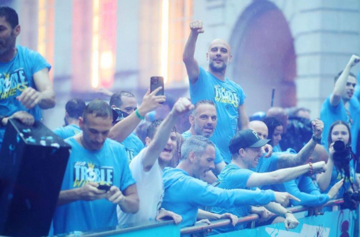 Pep Guardiola donará su millonario premio por el triplete a los empleados del Manchester City