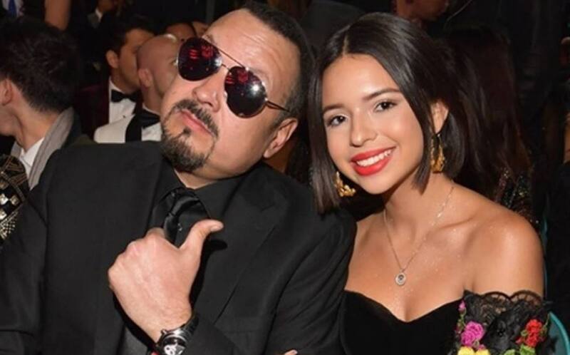 Pepe y Ángela Aguilar Pepe Aguilar tuvo un Instagram Live en el que apareció su hija Ángela.  - Créditos: Instagram