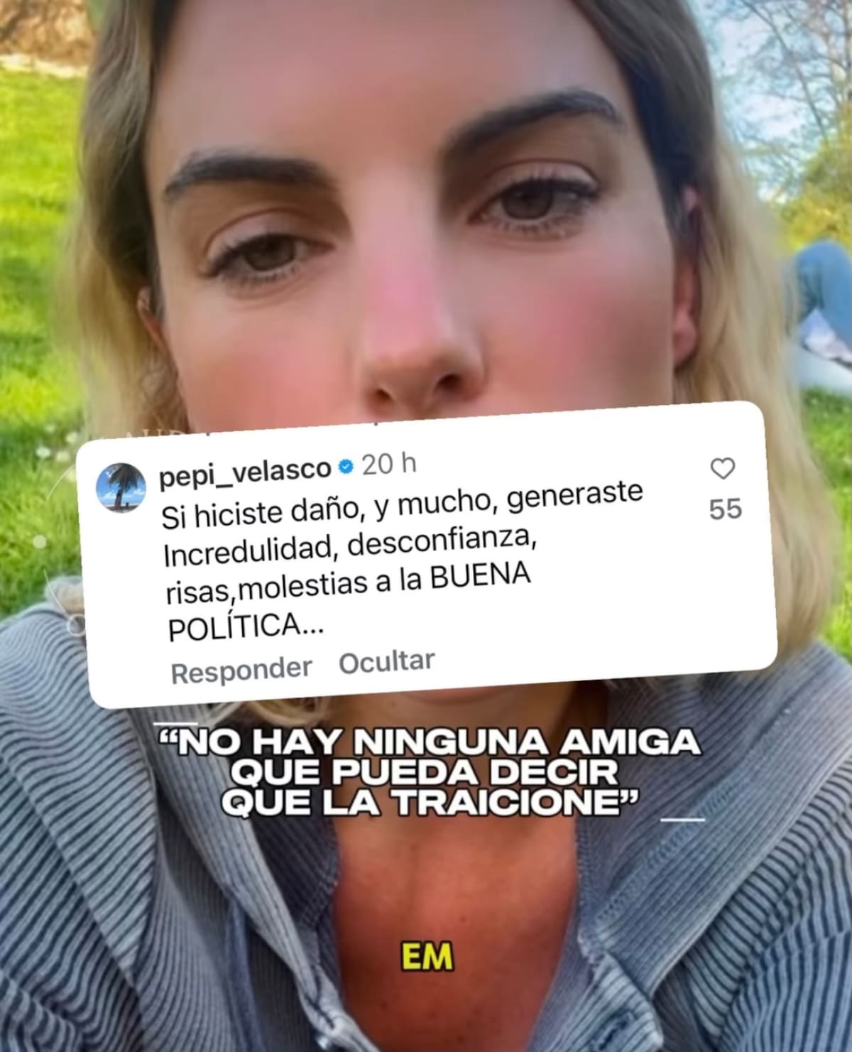 La actriz se lanzó sin filtro contra Maite Orsini.