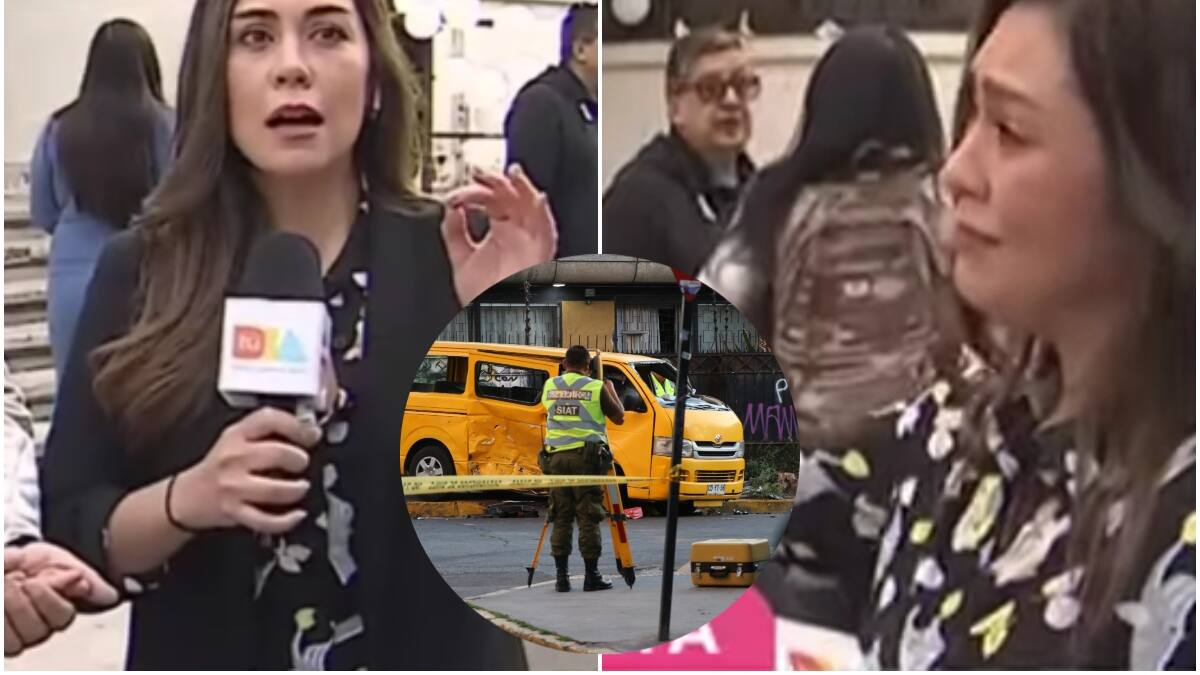 “Qué fuerte la historia...”: Periodista de Canal 13 se quiebra en vivo ante emotivo relato de apoderados por tragedia en Recoleta