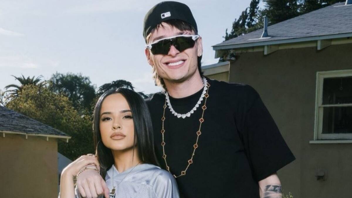Peso Pluma reacciona a los fuertes rumores de romance con Becky G