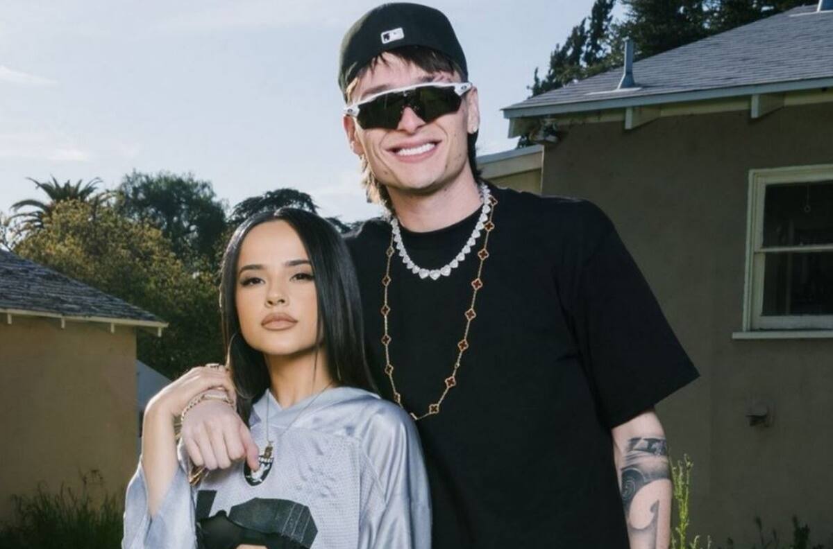 Peso Pluma reacciona a los fuertes rumores de romance con Becky G