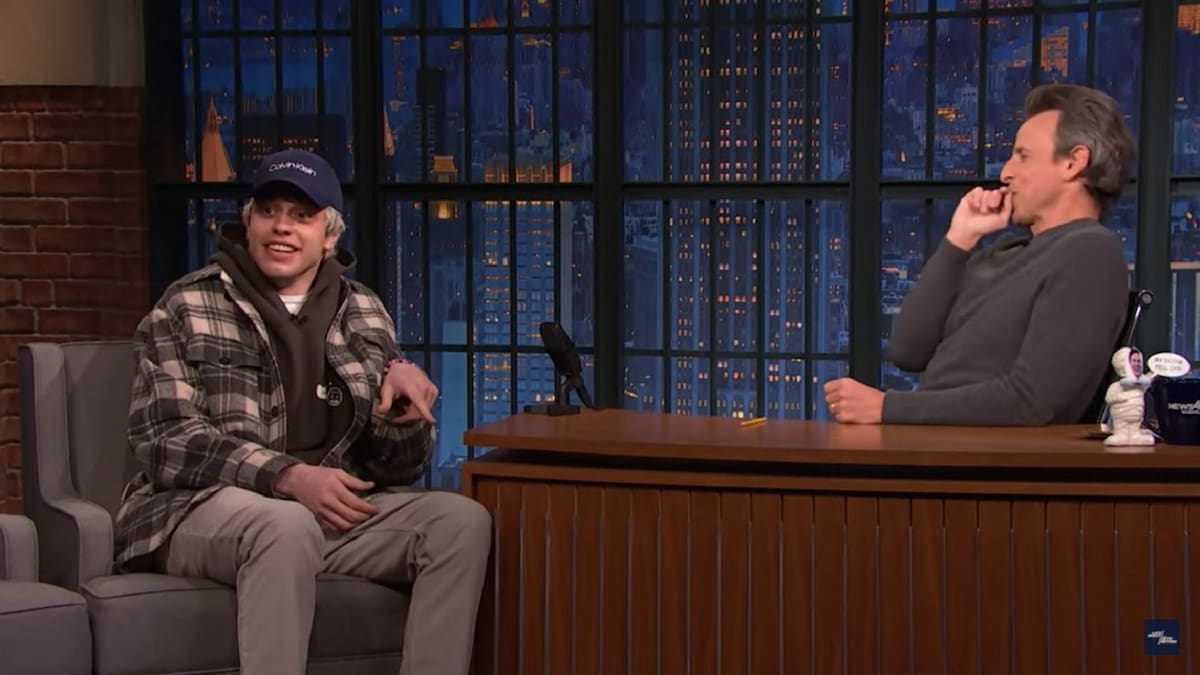 Pete Davidson Pete Davidson se refirió con humor a los rumores sobre Kim Kardashian. - Créditos: Reproducción