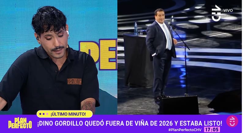 Dino Gordillo quedó fuera de Viña 2026.