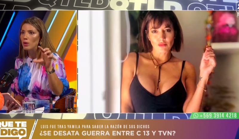 La polémica de Yamila Reyna y Priscilla Vargas en "Qué te lo Digo" .