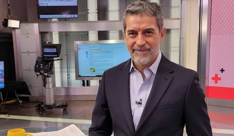 El periodista dejó la estación televisiva.