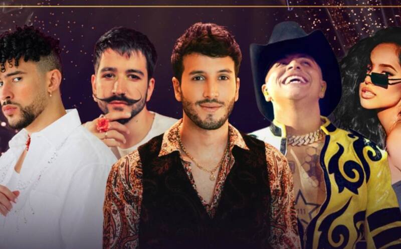 Premio Lo Nuestro 2023 Alfombra magenta y ganadores - Créditos: Instagram