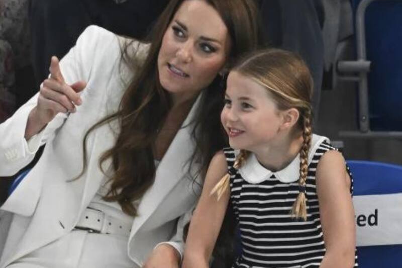 Princesa Charlotte La única hija de Kate Middleton y el príncipe William cumplirá ocho años el próximo 2 de mayo. - Créditos: Archivo