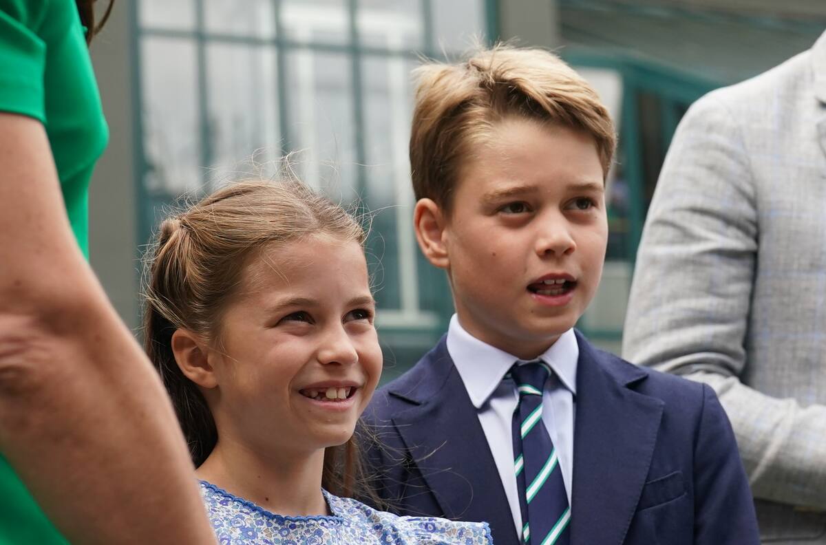 La estricta regla que rompieron el príncipe George y la princesa Charlotte en Wimbledon