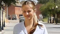 Así ingresó la princesa Leonor ingresa a la academia militar