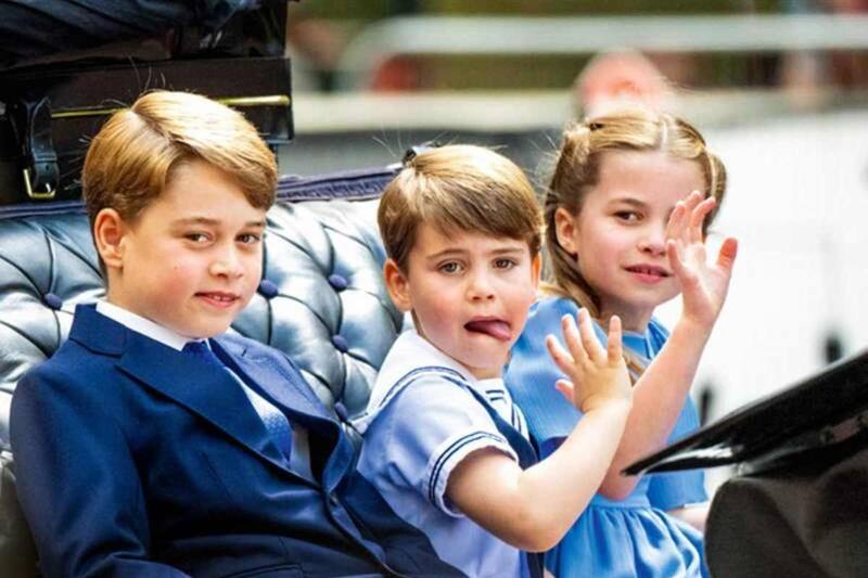 Príncipe George, Charlotte y Louis, incluidos en el paseo en carruaje de la coronación - Créditos: Instagram