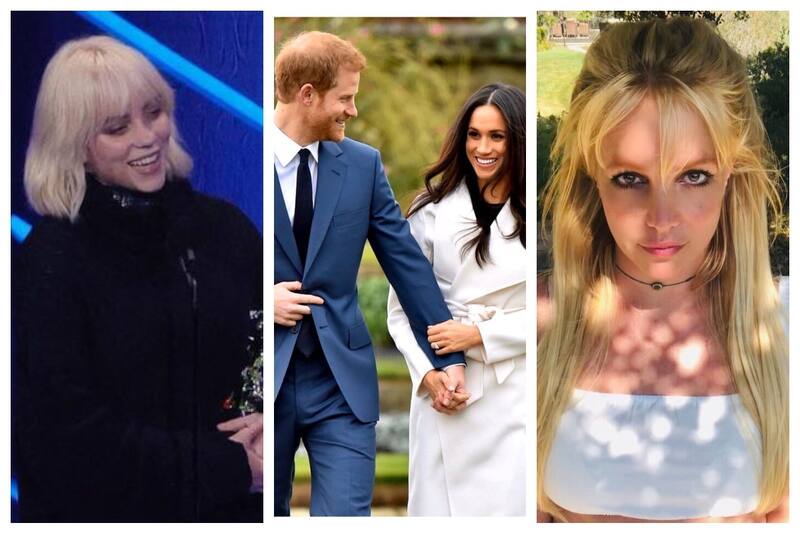 Principe Harry, Megha, Britney y Billie Eilish en 100 Times - Créditos: Instagram