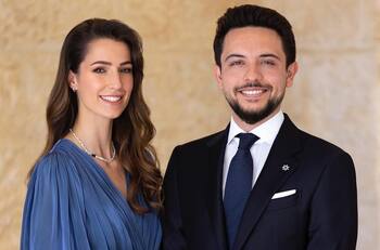 La tierna felicitacion de cumpleaños de Rajwa Al Saif a su esposo, el príncipe Hussein