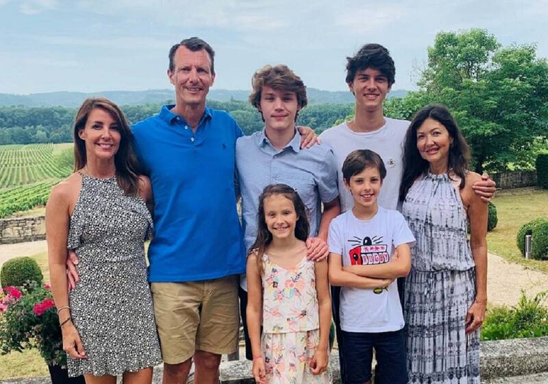 Príncipe Joachim y su familia El hijo de la reina Margarita de Dinamarca vivirá en EEUU desde septiembre. - Créditos: Kongehuset ©