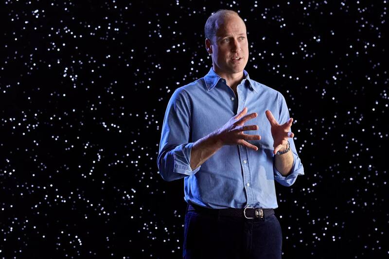 El hijo mayor del rey Carlos habla en un video que se emitió durante los premios Earthshot Prize Awards 2022.