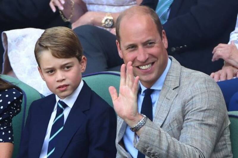 Príncipe William  Compartió un divertido momento a lado de su hijo mayor  - Créditos: Instagram