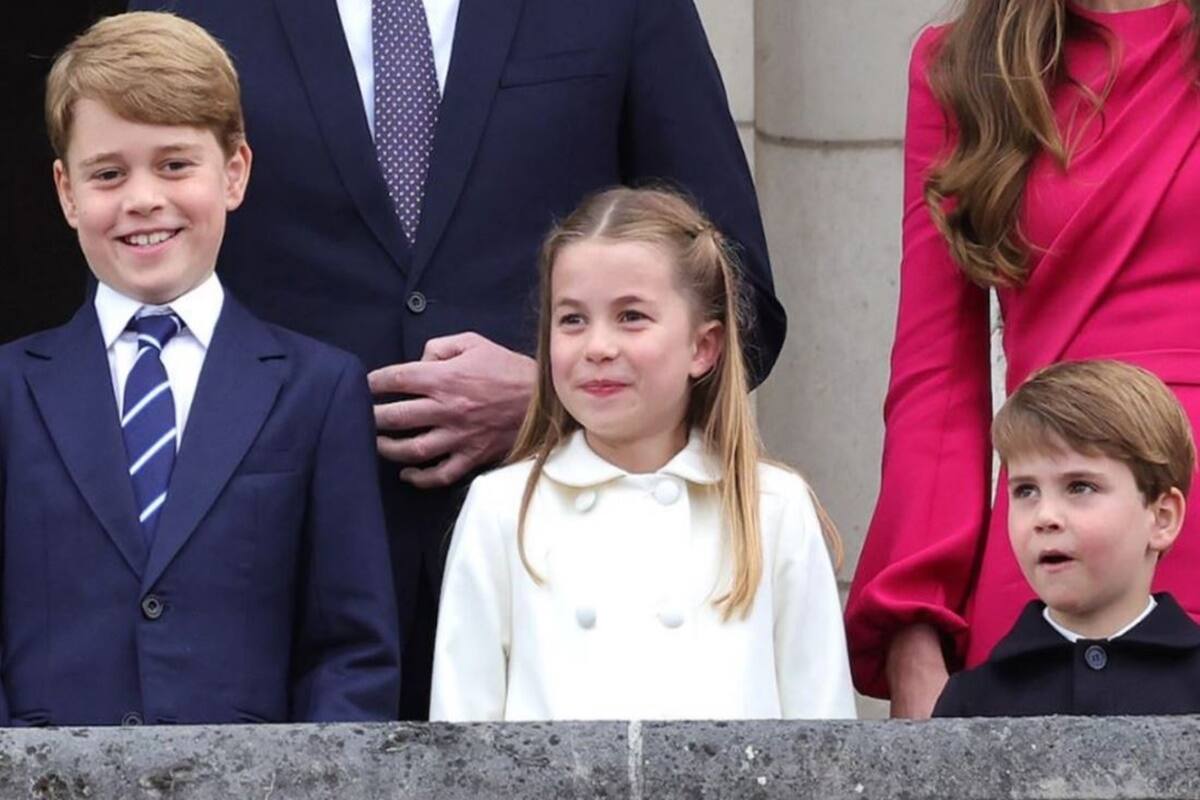 Principes George, Charlotte y Louis Los hijos del príncipe William y Kate Middleton estudian en Lambrook School. - Créditos: Instagram
