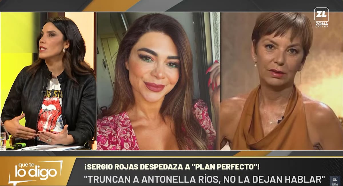 Abordó supuesta polémica entre Antonella y Fran en Plan Perfecto. Foto: Reproducción.