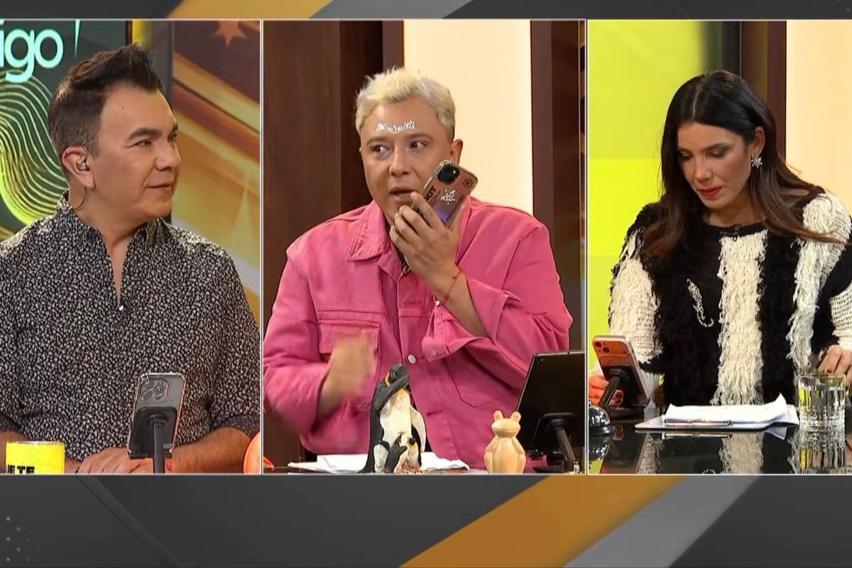 Sergio Rojas confiesa íntimo momento de Claudia Schmidt.
Foto: captura @canalzonalatina
