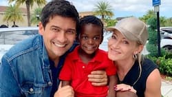 “¡Vamos al cole!”: Rafael Araneda y su hijo, Benjamín, viajaron en bicicleta rumbo a sus primeros días de escuela