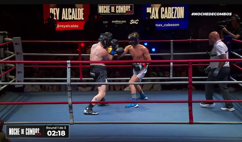 lucharon en una pelea de boxeo.