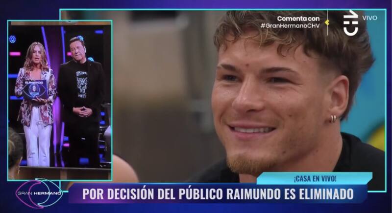 Raimundo Cerda es el nuevo eliminado de "Gran Hermano" Chile. Foto: CHV.